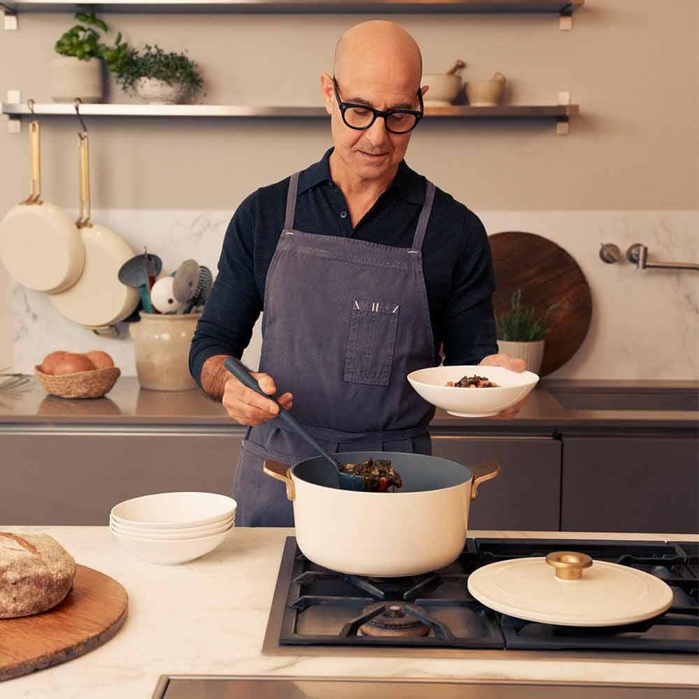 Greenpan Stanley Tucci™ Seramik Güveç 26 cm Carrara BeyazıGreenPan