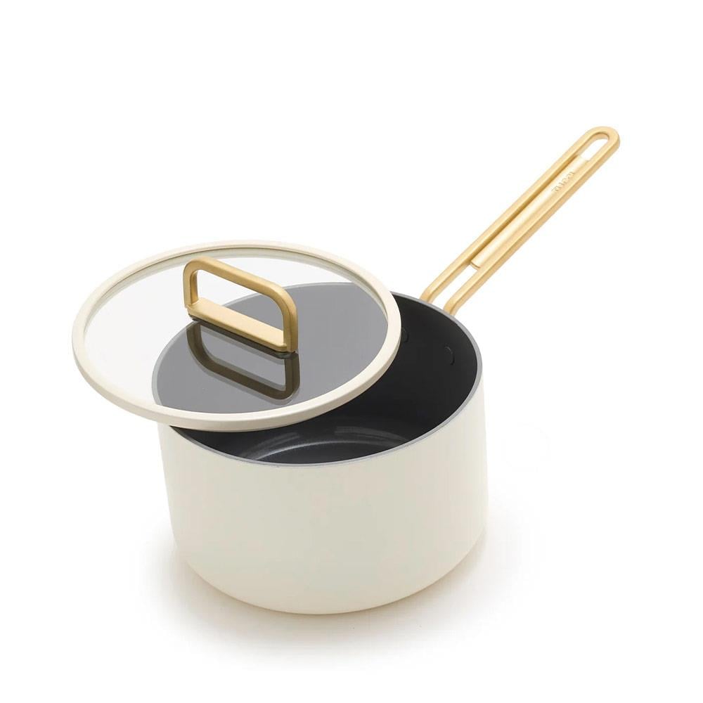 Greenpan Stanley Tucci™ Sos Tenceresi 20 cm Carrara BeyazıGreenPan