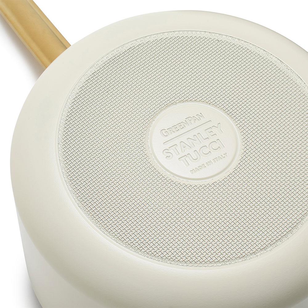 Greenpan Stanley Tucci™ Sos Tenceresi 20 cm Carrara BeyazıGreenPan