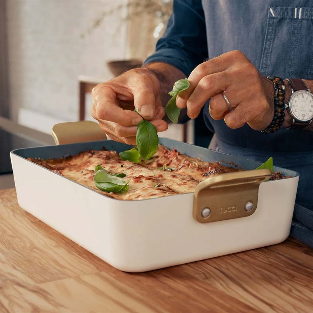 GreenPan Stanley Tucci™ Thermolon Yüzey Fırın Kabı 24 x 34 cm KremGreenPan