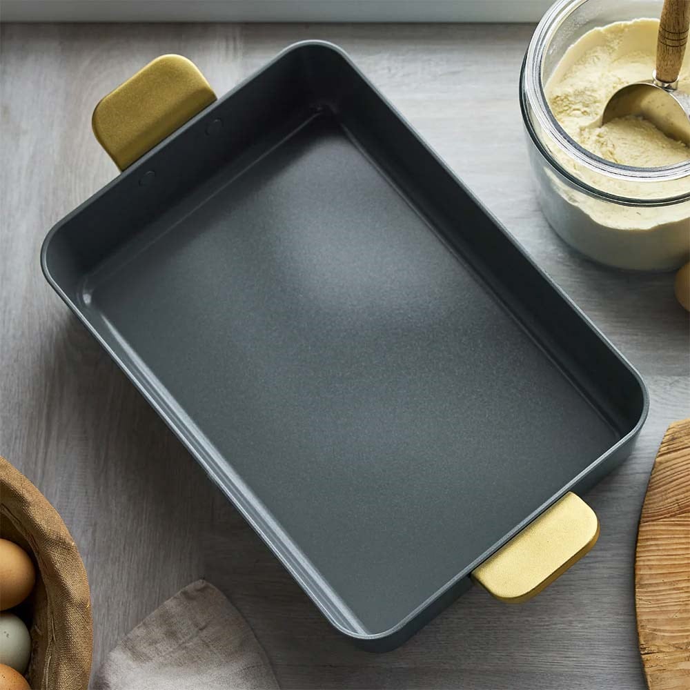 GreenPan Stanley Tucci™ Thermolon Yüzey Fırın Kabı 24 x 34 cm TurkuazGreenPan