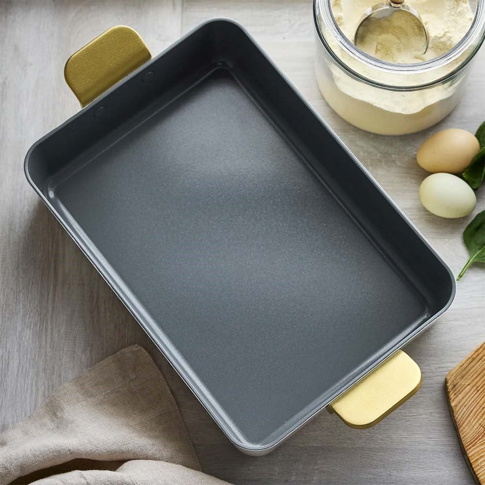 GreenPan Stanley Tucci™ Thermolon Yüzey Fırın Kabı 24 x 34 cm KremGreenPan