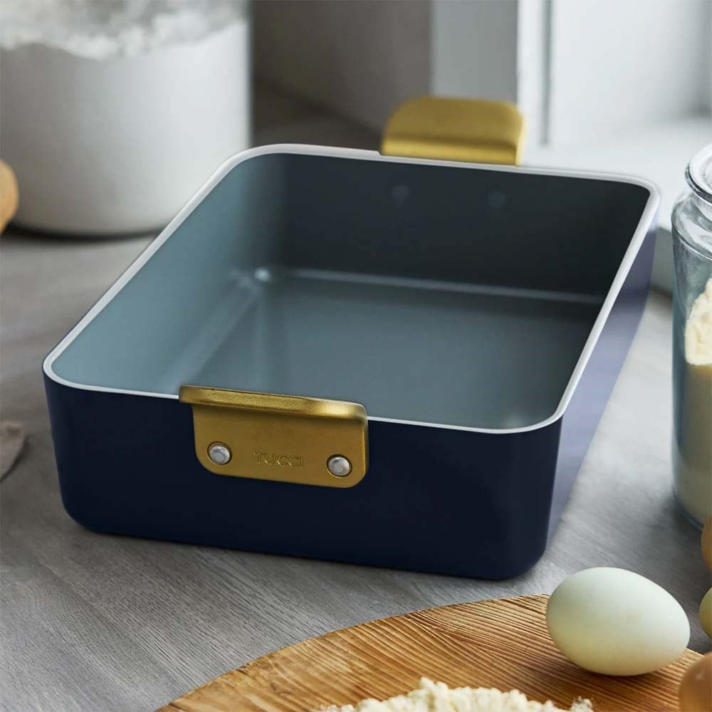 GreenPan Stanley Tucci™ Thermolon Yüzey Fırın Kabı 24 x 34 cm Marino MaviGreenPan