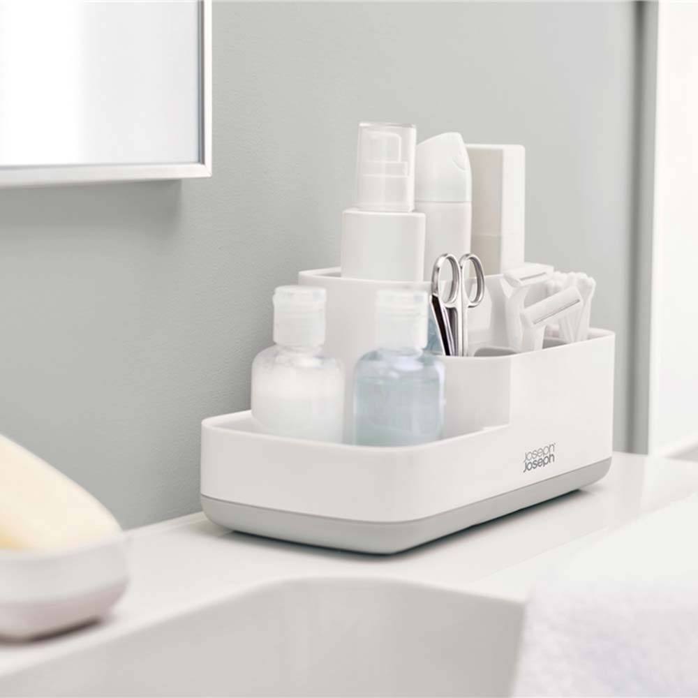 Joseph Joseph EasyStore™ Banyo Düzenleyici Beyaz/Açık GriJoseph Joseph