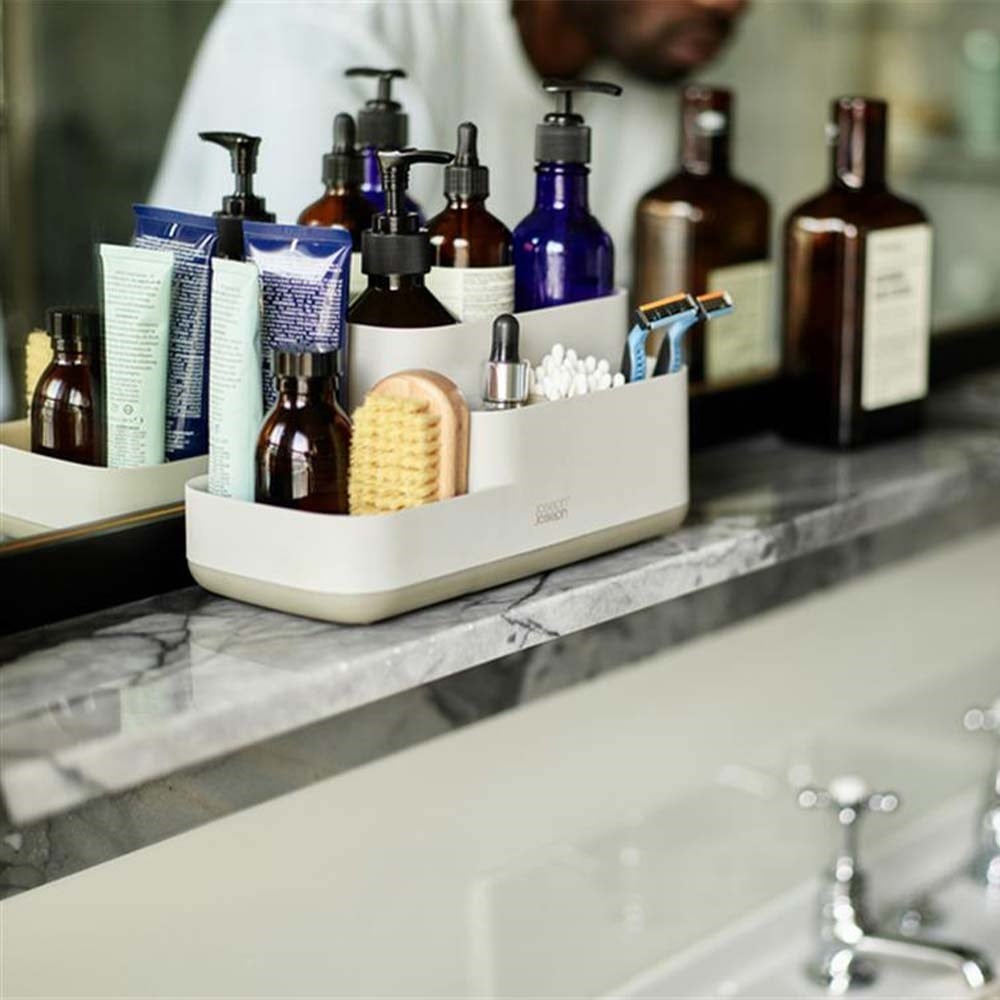 Joseph Joseph EasyStore™ Banyo Düzenleyici Mat EkruJoseph Joseph