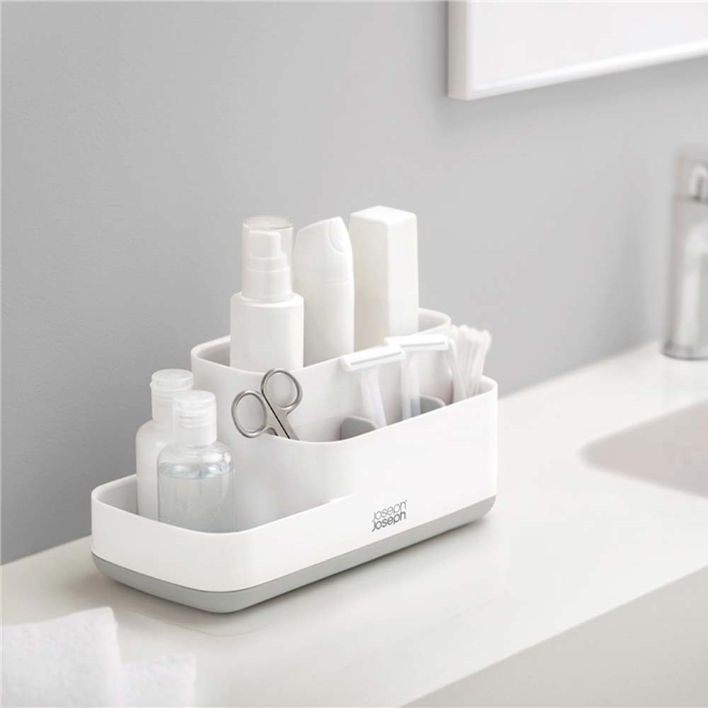 Joseph Joseph EasyStore™ Banyo Düzenleyici Beyaz/Açık GriJoseph Joseph