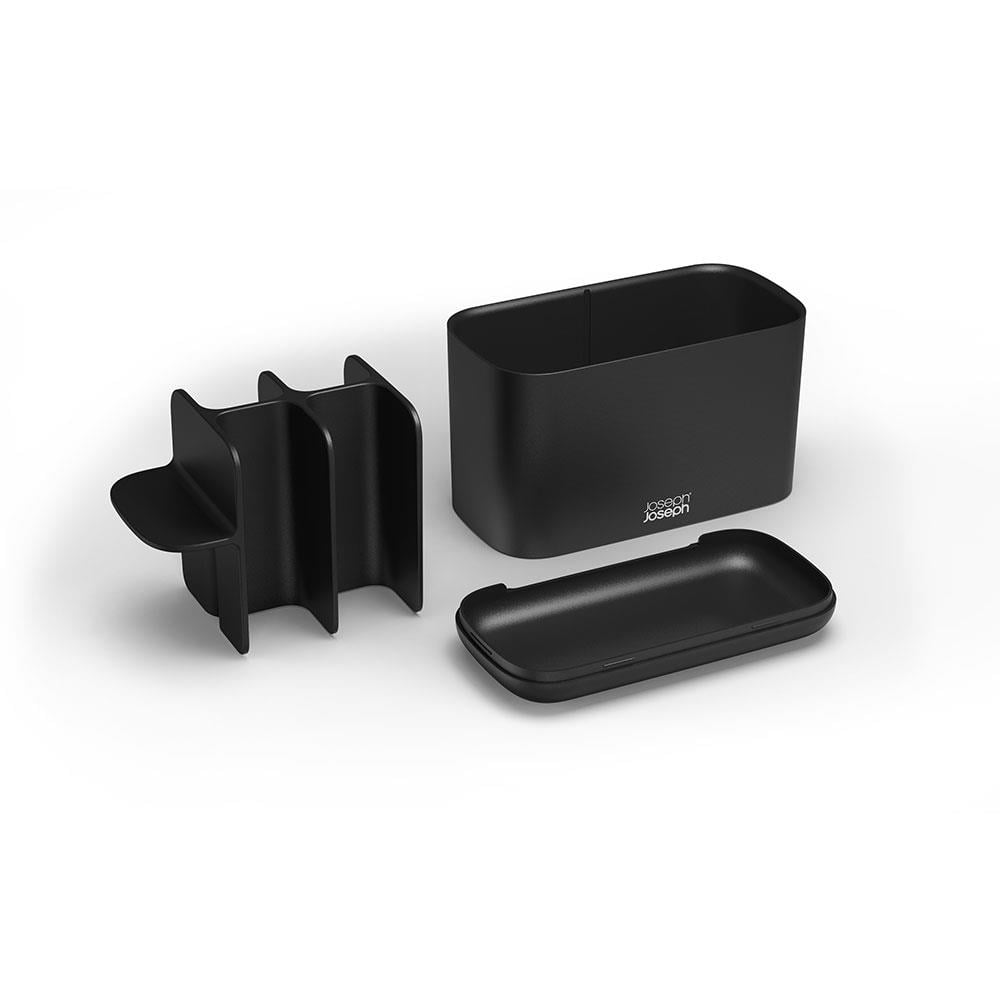 Joseph Joseph EasyStore™ Büyük Diş Fırçası Kabı Mat SiyahJoseph Joseph