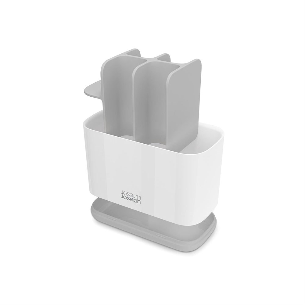 Joseph Joseph EasyStore™ Büyük Diş Fırçalık Beyaz/Açık GriJoseph Joseph