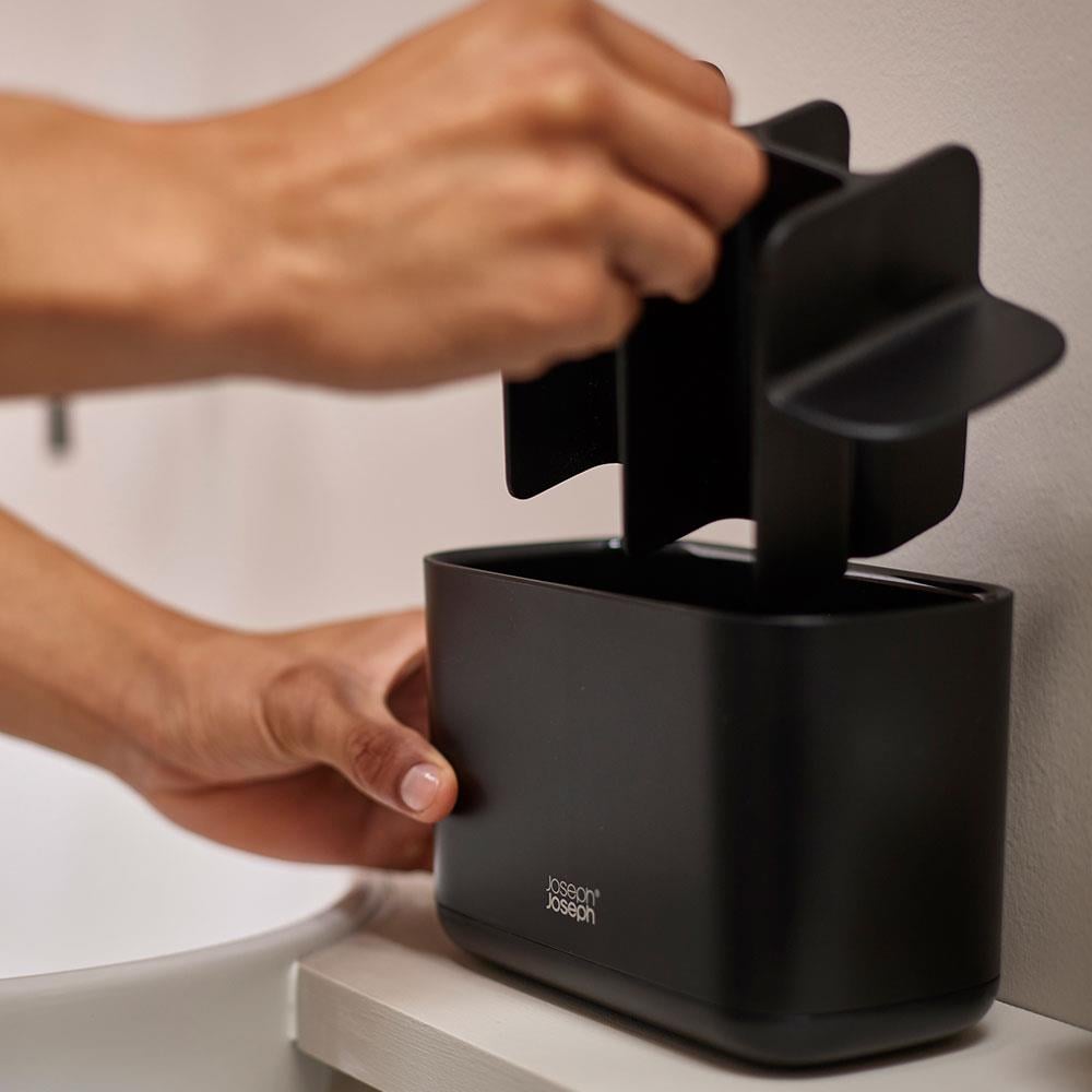 Joseph Joseph EasyStore™ Büyük Diş Fırçası Kabı Mat SiyahJoseph Joseph