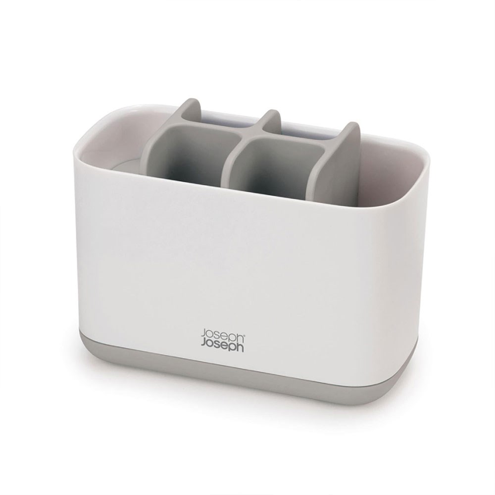 Joseph Joseph EasyStore™ Büyük Diş Fırçalık Beyaz/Açık GriJoseph Joseph
