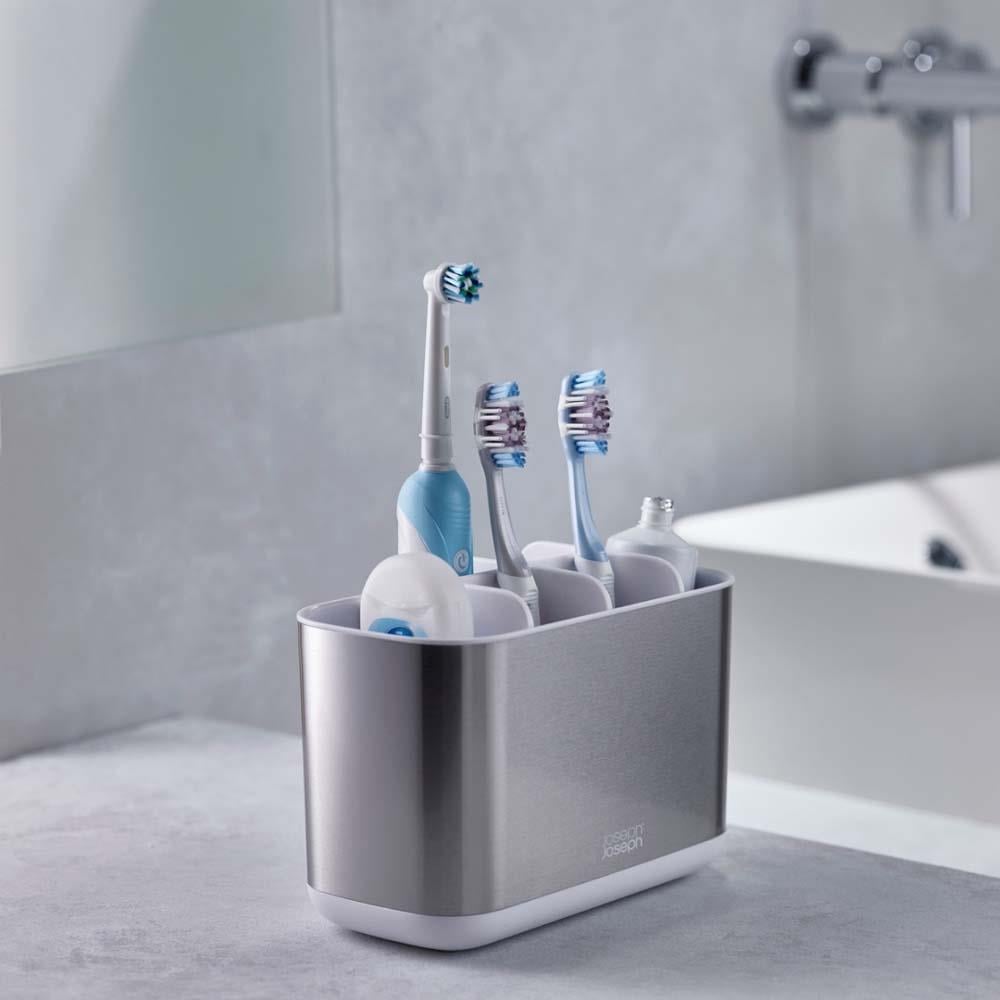 Joseph Joseph EasyStore™ Büyük Diş Fırçalık Paslanmaz ÇelikJoseph Joseph