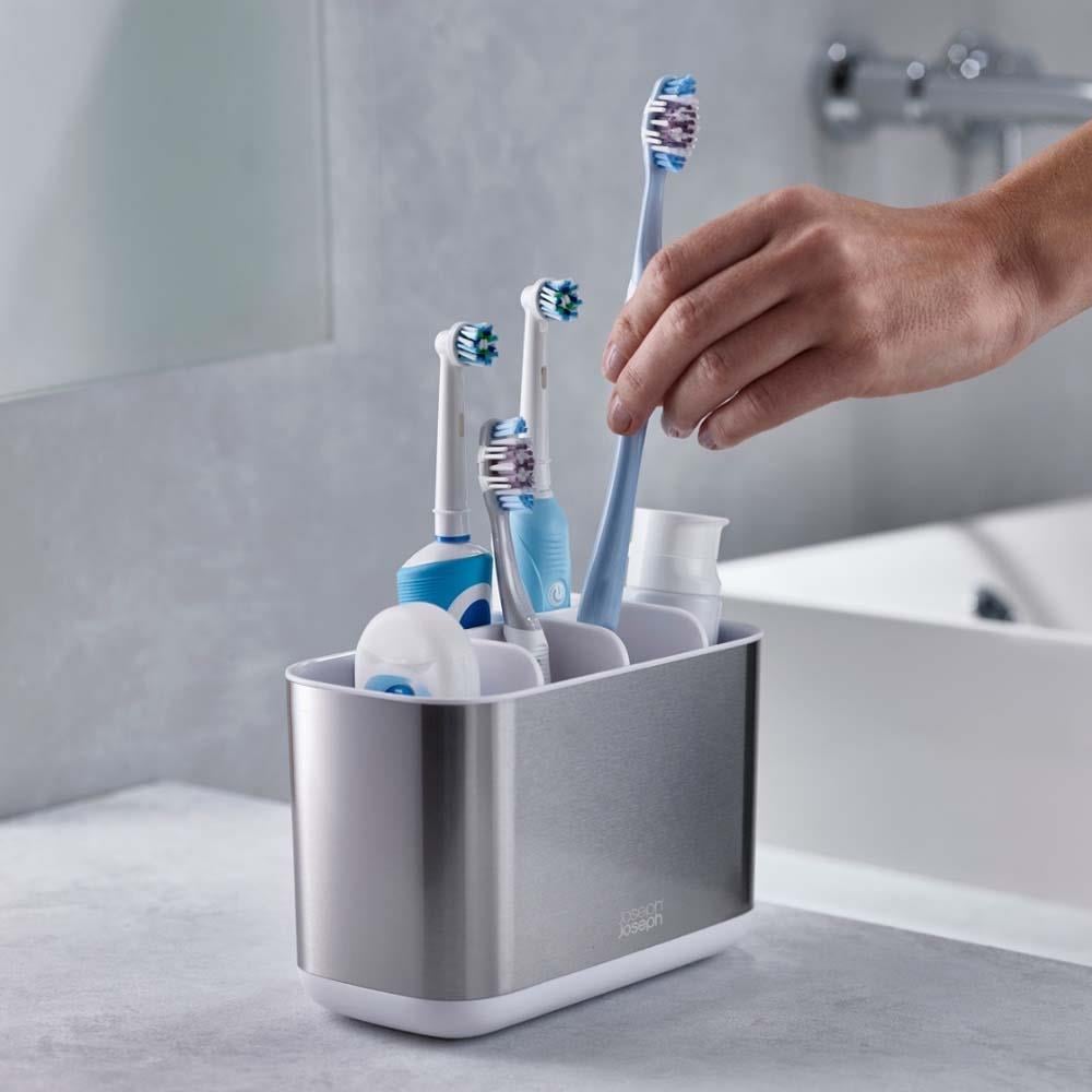 Joseph Joseph EasyStore™ Büyük Diş Fırçalık Paslanmaz ÇelikJoseph Joseph