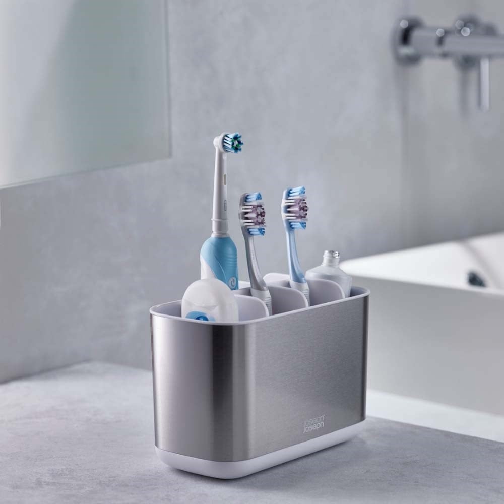 Joseph Joseph EasyStore™ Büyük Diş Fırçalık Paslanmaz ÇelikJoseph Joseph