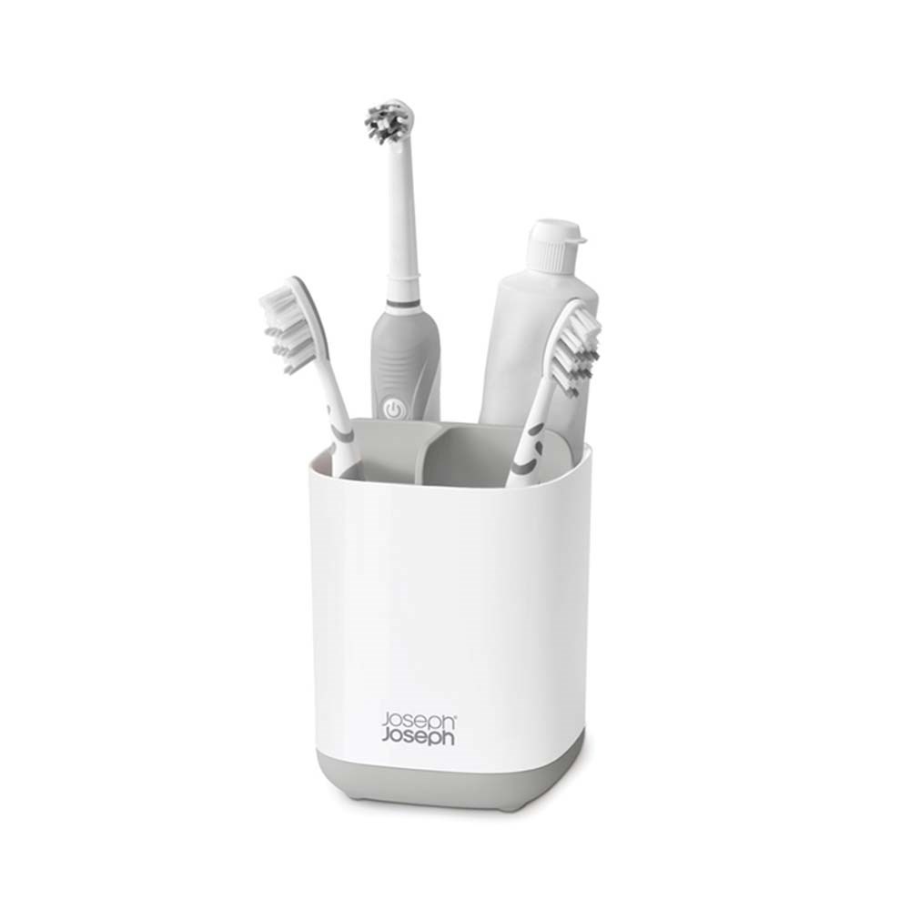 Joseph Joseph EasyStore™ Diş Fırçalık Beyaz/Açık GriJoseph Joseph