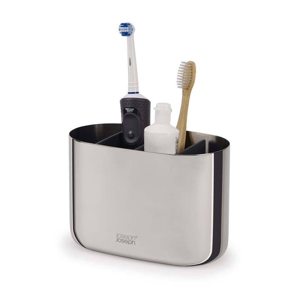 Joseph Joseph EasyStore™ Luxe Büyük Diş Fırçalık Paslanmaz ÇelikJoseph Joseph