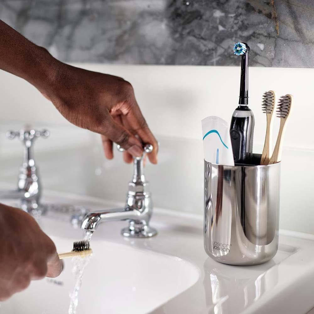 Joseph Joseph EasyStore™ Luxe Diş Fırçalık Paslanmaz ÇelikJoseph Joseph