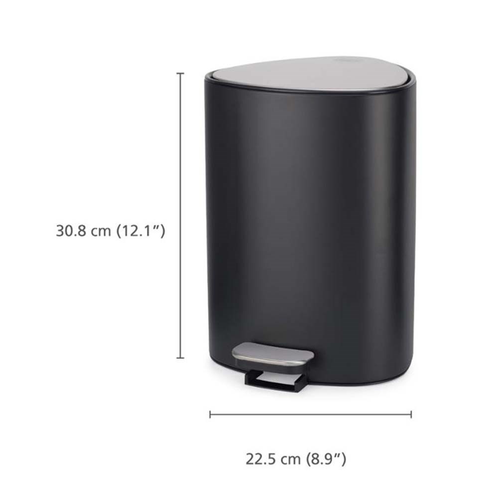 Joseph Joseph EasyStore™ Luxe Pedallı Çöp Kovası 5 Litre SiyahJoseph Joseph