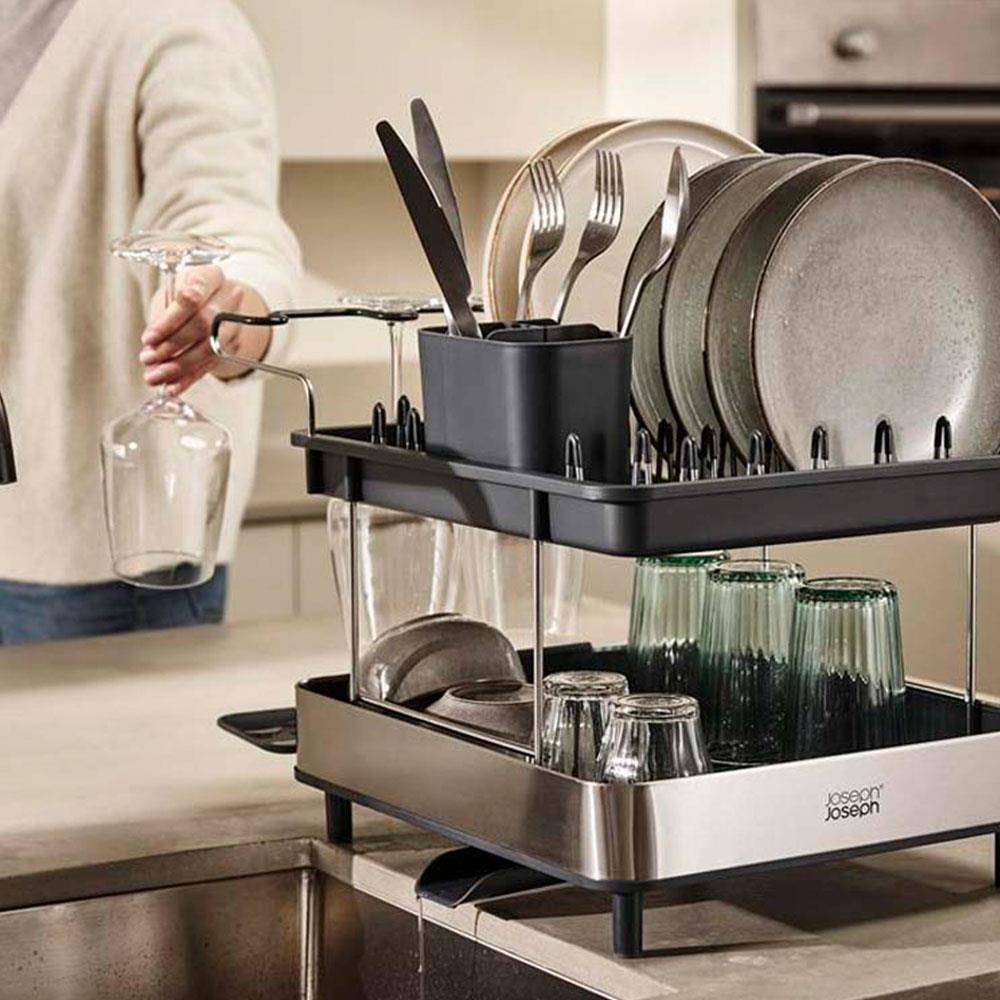 Joseph Joseph Excel™ 2 Katlı Bulaşıklık Paslanmaz ÇelikJoseph Joseph