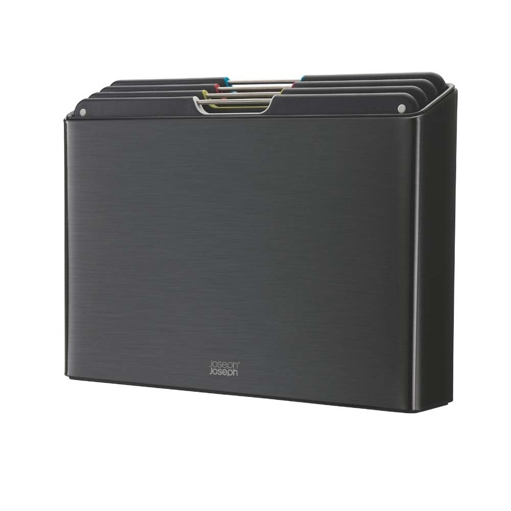 Joseph Joseph Folio™ 4 Parça Standlı Kesme Tahtası SiyahJoseph Joseph