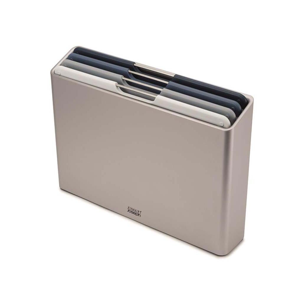 Joseph Joseph Folio™ Büyük Boy 4 Parça Standlı Kesme Tahtası MaviJoseph Joseph