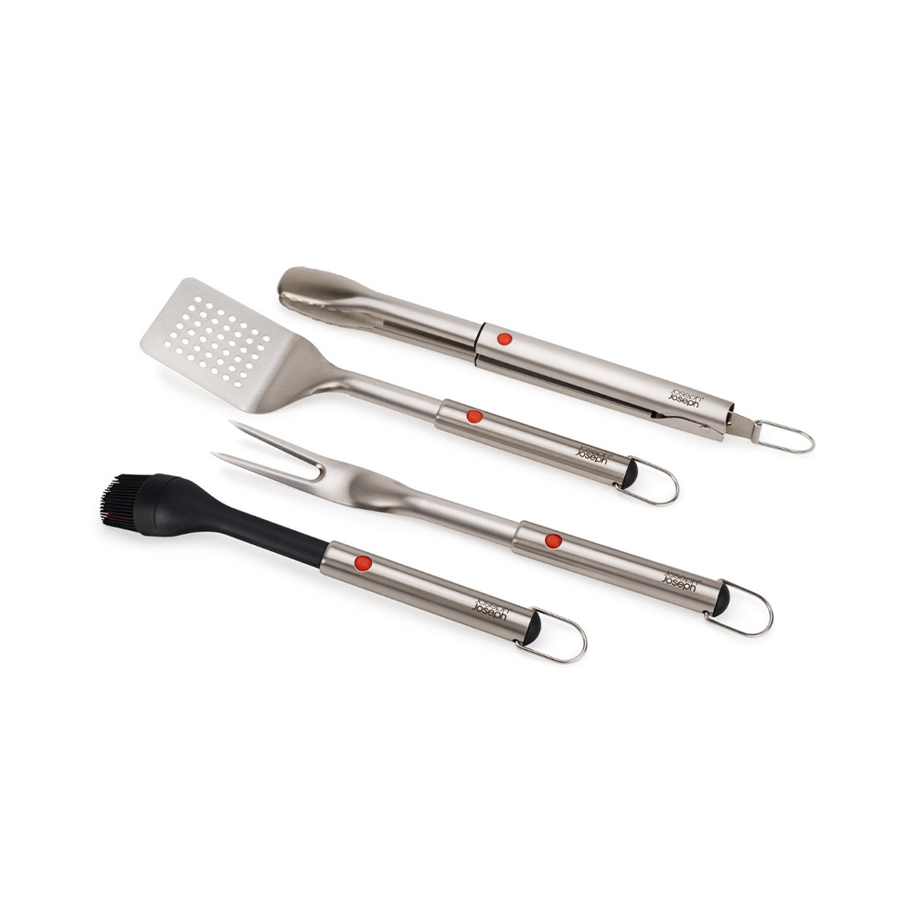 Joseph Joseph GrillOut™ 4'lü Barbekü Aksesuar Seti ve Taşıma ÇantasıJoseph Joseph