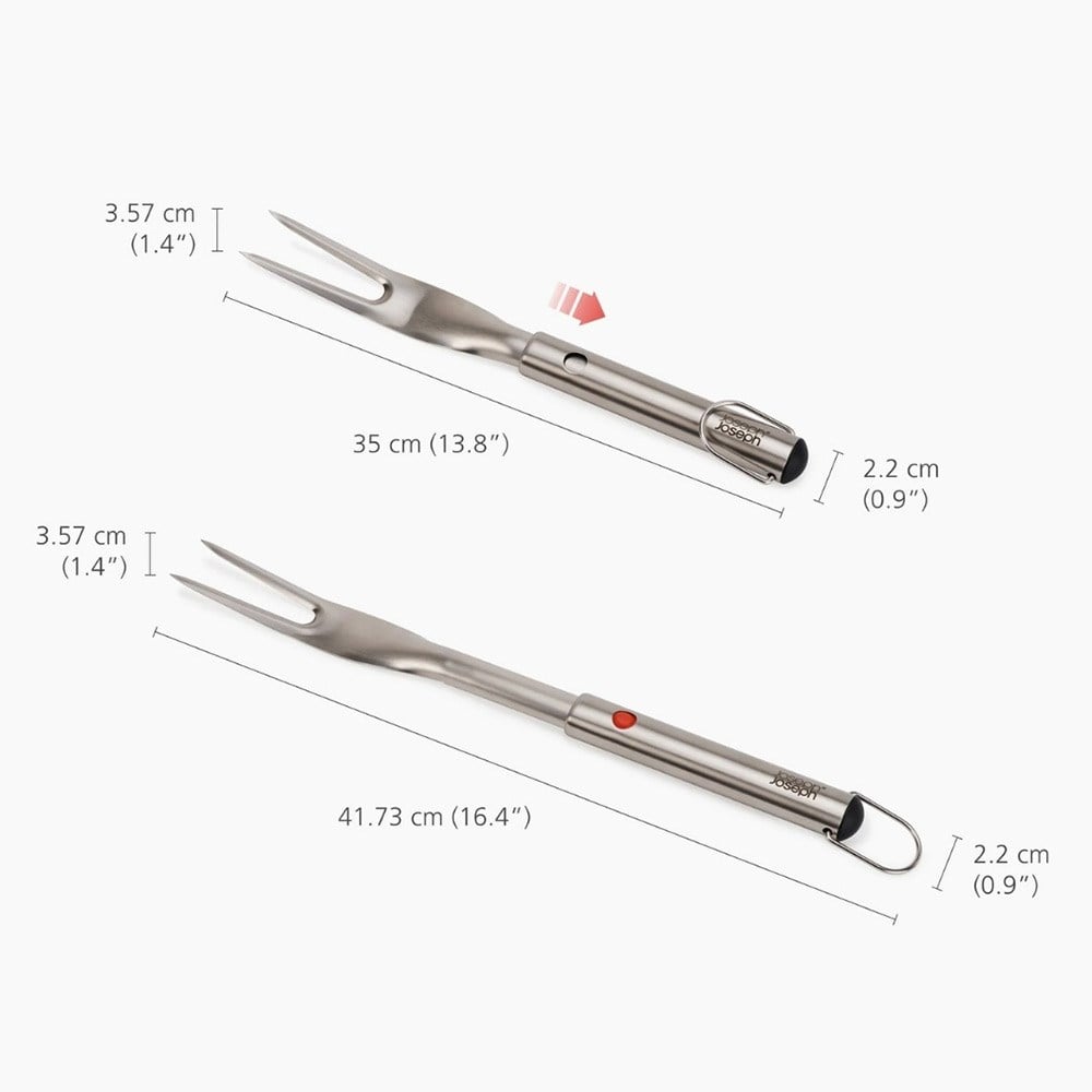 Joseph Joseph GrillOut™ Uzatılabilir Saplı Barbekü ÇatalıJoseph Joseph