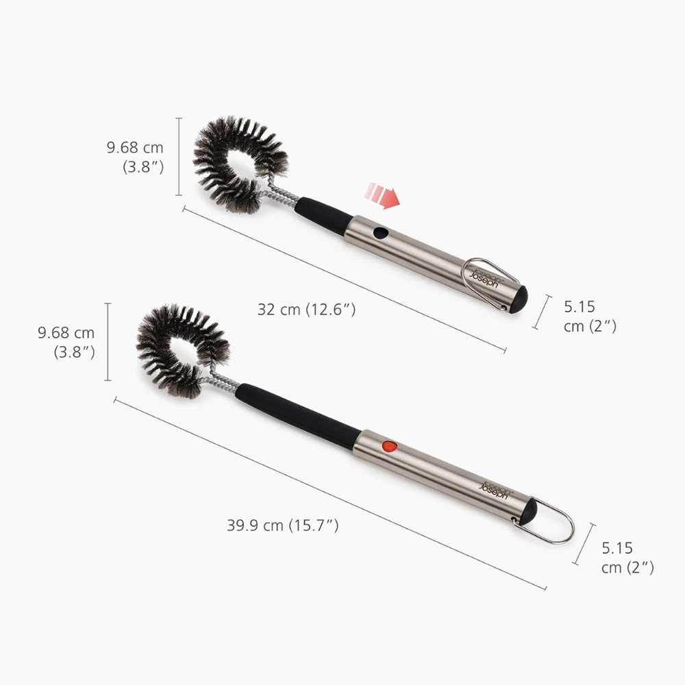 Joseph Joseph GrillOut™ Uzatılabilir Saplı Barbekü Temizleme FırçasıJoseph Joseph