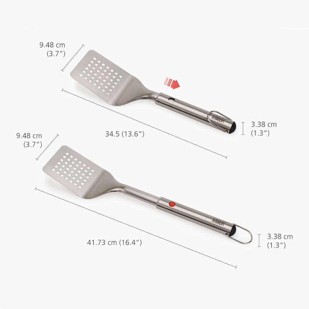 Joseph Joseph GrillOut™ Uzatılabilir Saplı Barbekü SpatulasıJoseph Joseph