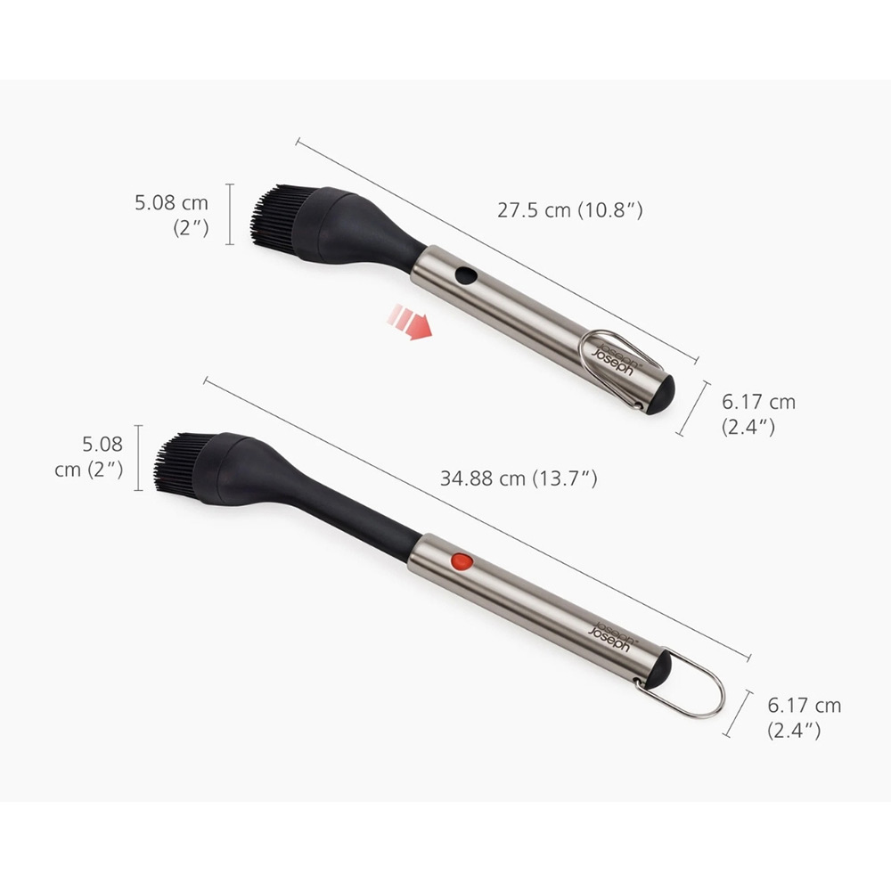 Joseph Joseph GrillOut™ Uzatılabilir Saplı Barbekü FırçasıJoseph Joseph