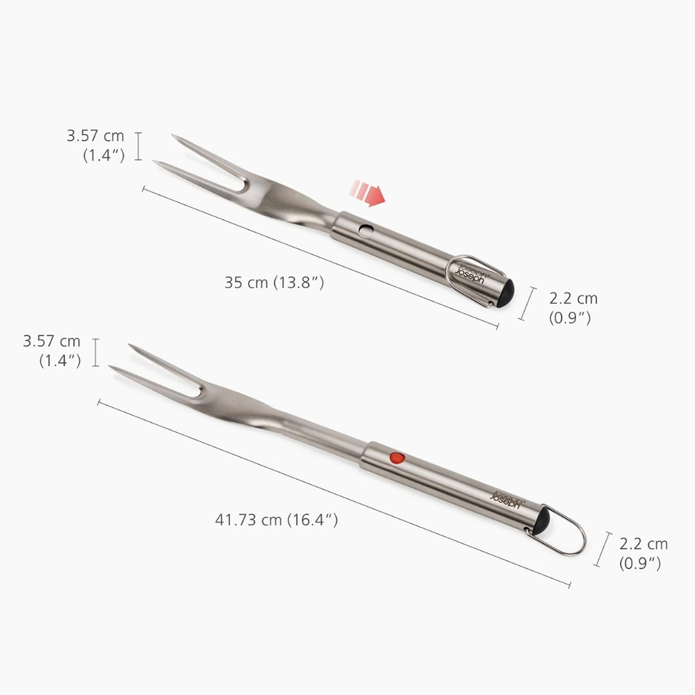 Joseph Joseph GrillOut™ Uzatılabilir Saplı Barbekü ÇatalıJoseph Joseph