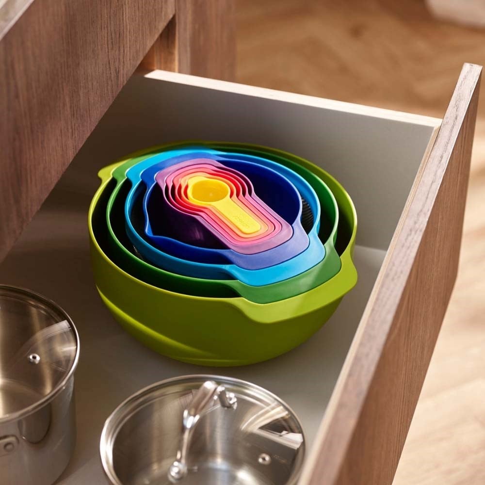 Joseph Joseph Nest™ Plus 9 Parça Çırpma ve Karıştırma Seti Çok RenkliJoseph Joseph