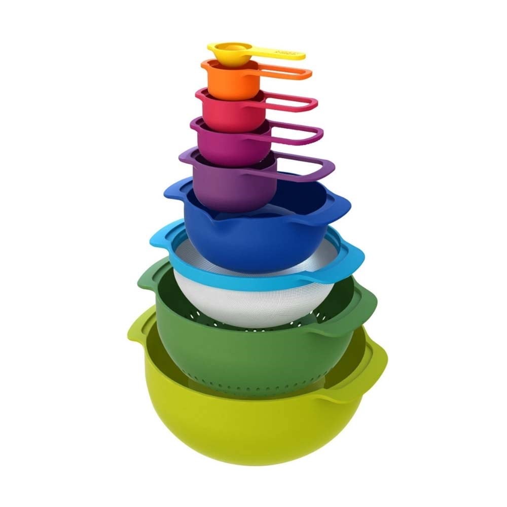 Joseph Joseph Nest™ Plus 9 Parça Çırpma ve Karıştırma Seti Çok RenkliJoseph Joseph