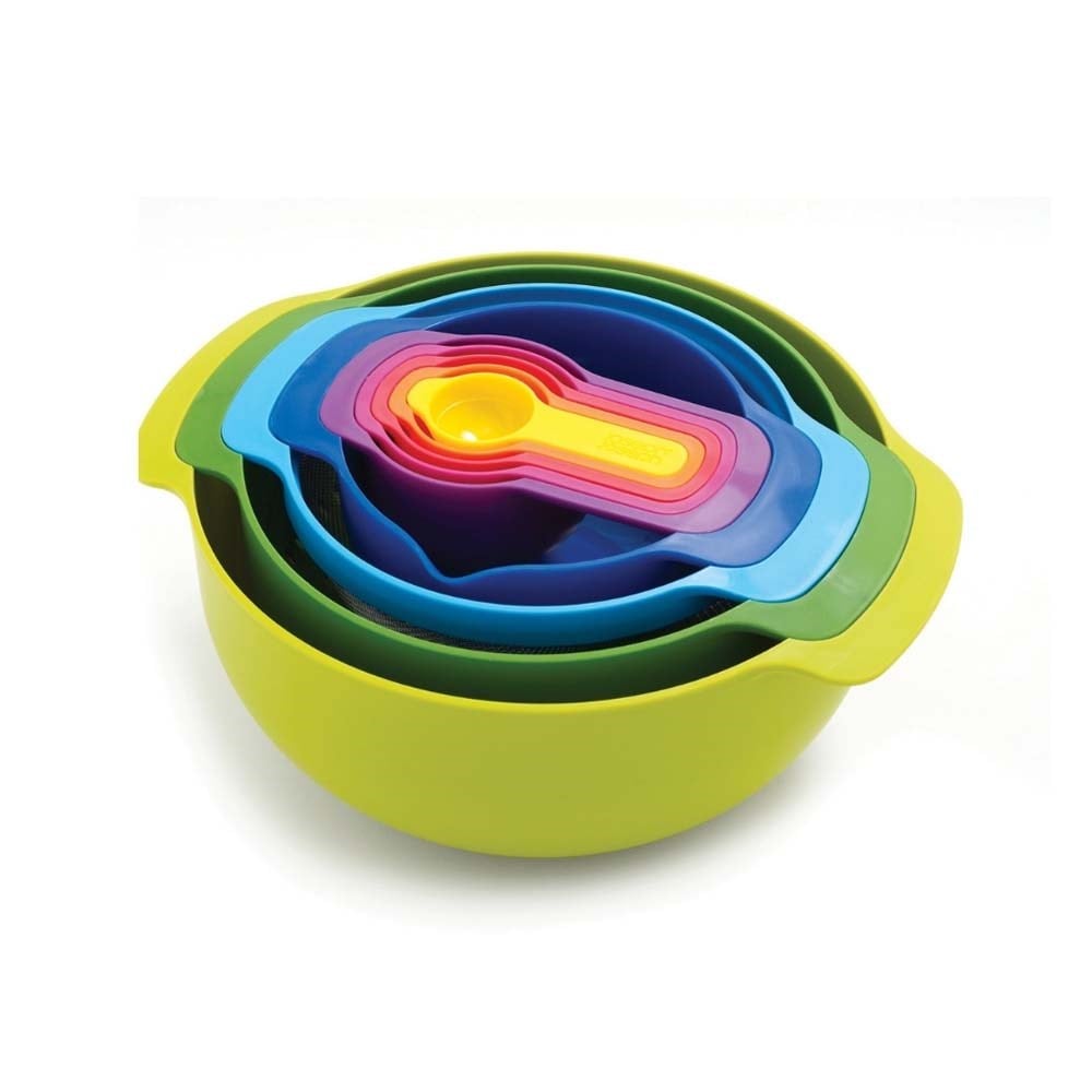 Joseph Joseph Nest™ Plus 9 Parça Çırpma ve Karıştırma Seti Çok RenkliJoseph Joseph