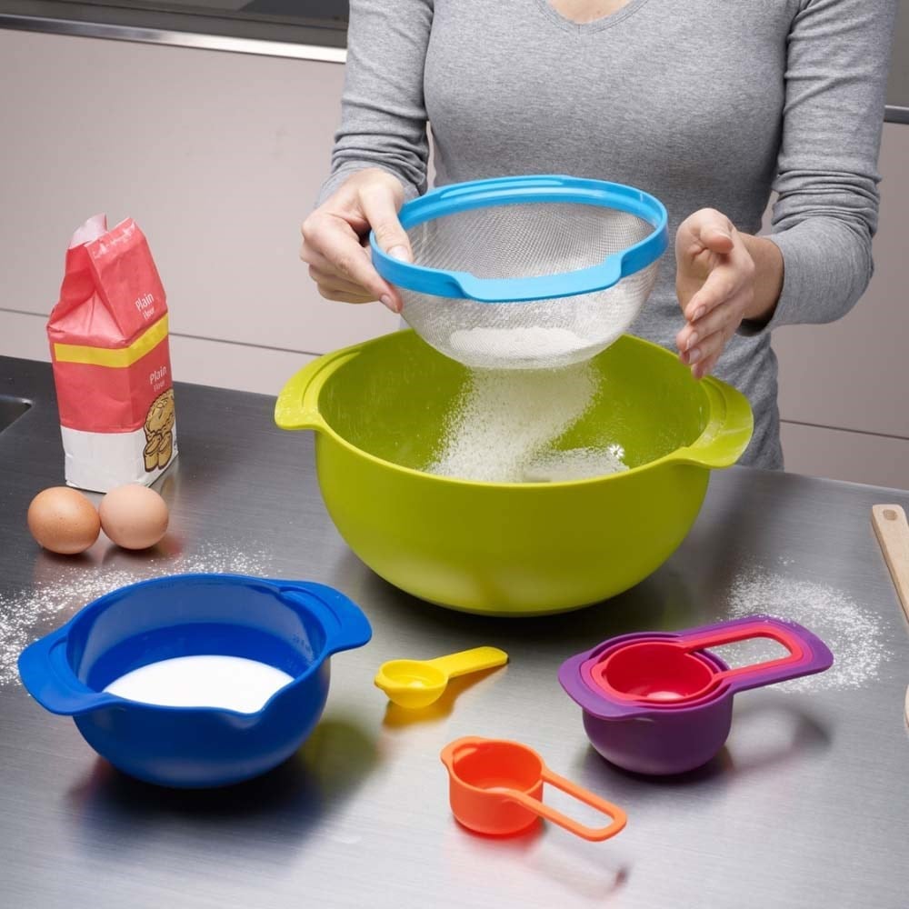 Joseph Joseph Nest™ Plus 9 Parça Çırpma ve Karıştırma Seti Çok RenkliJoseph Joseph