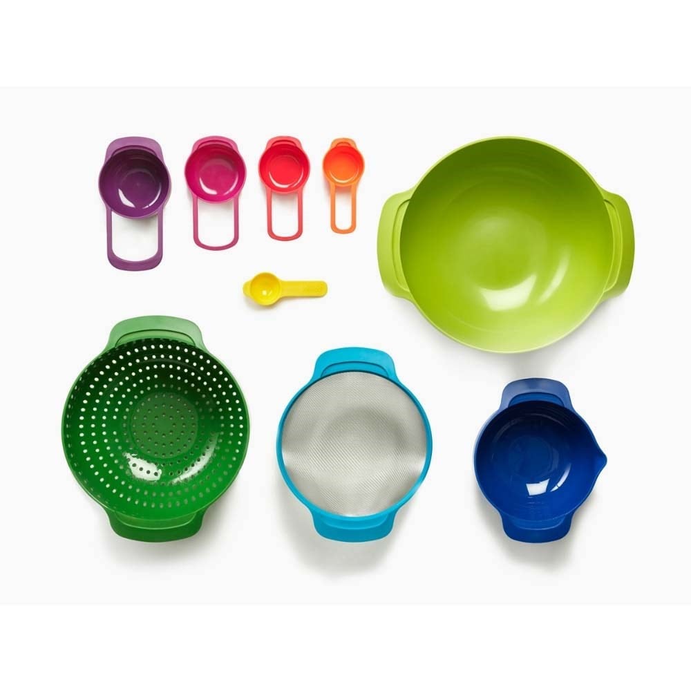 Joseph Joseph Nest™ Plus 9 Parça Çırpma ve Karıştırma Seti Çok RenkliJoseph Joseph