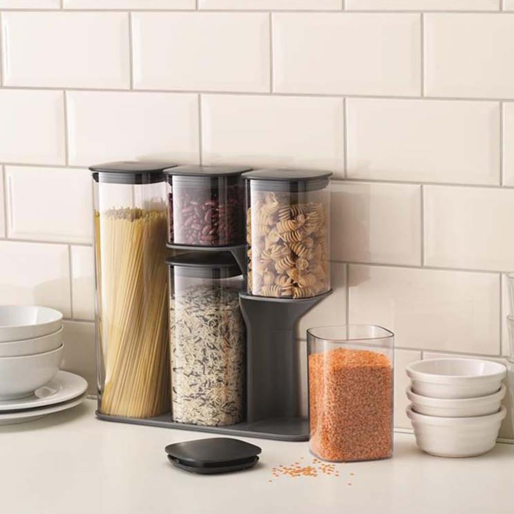 Joseph Joseph Podium™ 5'li Saklama Kabı Seti GriJoseph Joseph