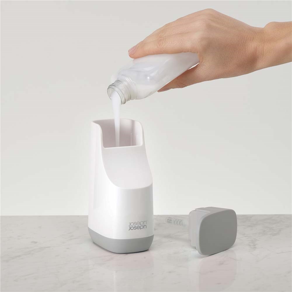 Joseph Joseph Slim™ Kompakt Sıvı Sabunluk Açık GriJoseph Joseph