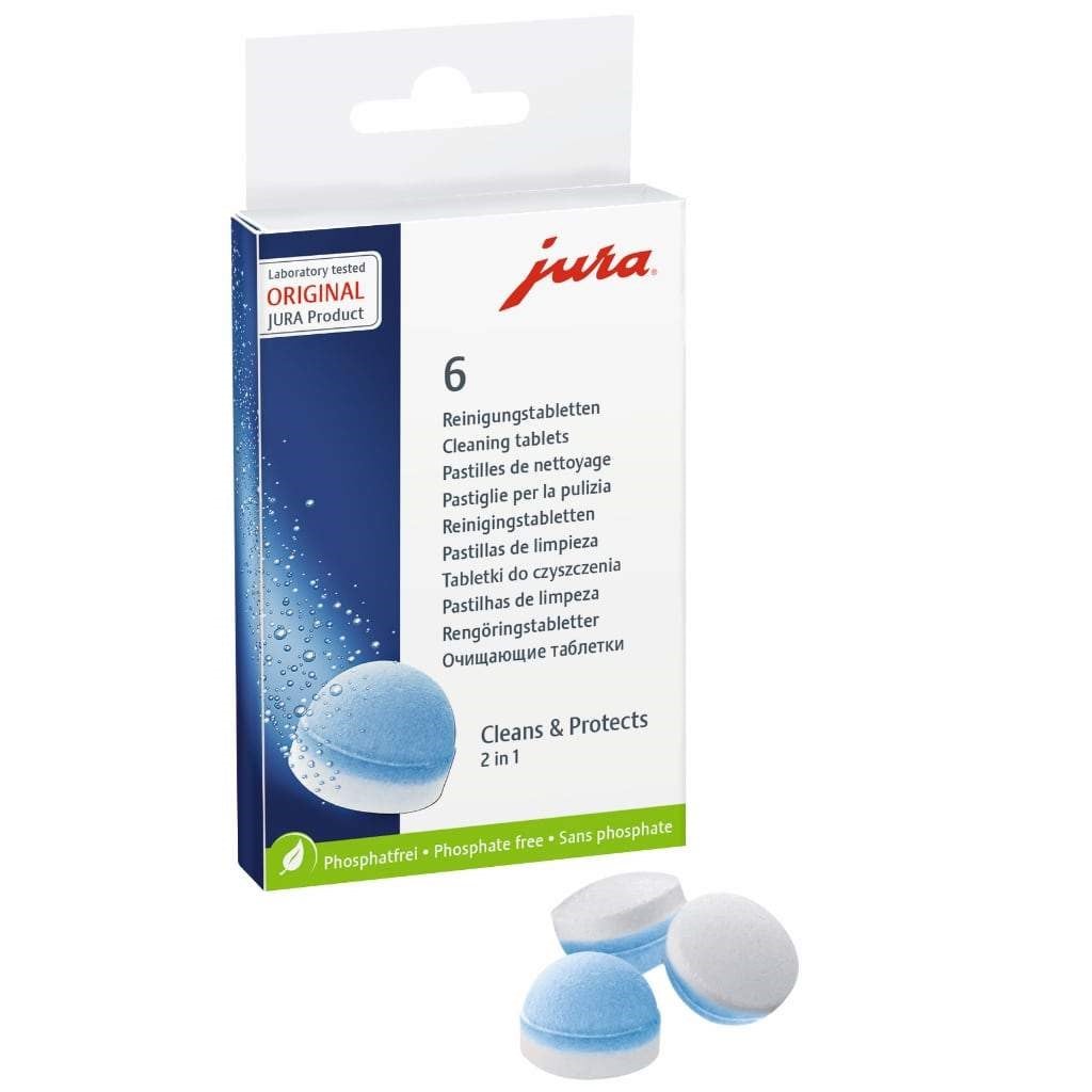 Jura 2 Fazlı Temizleme Tableti 6 AdetJura