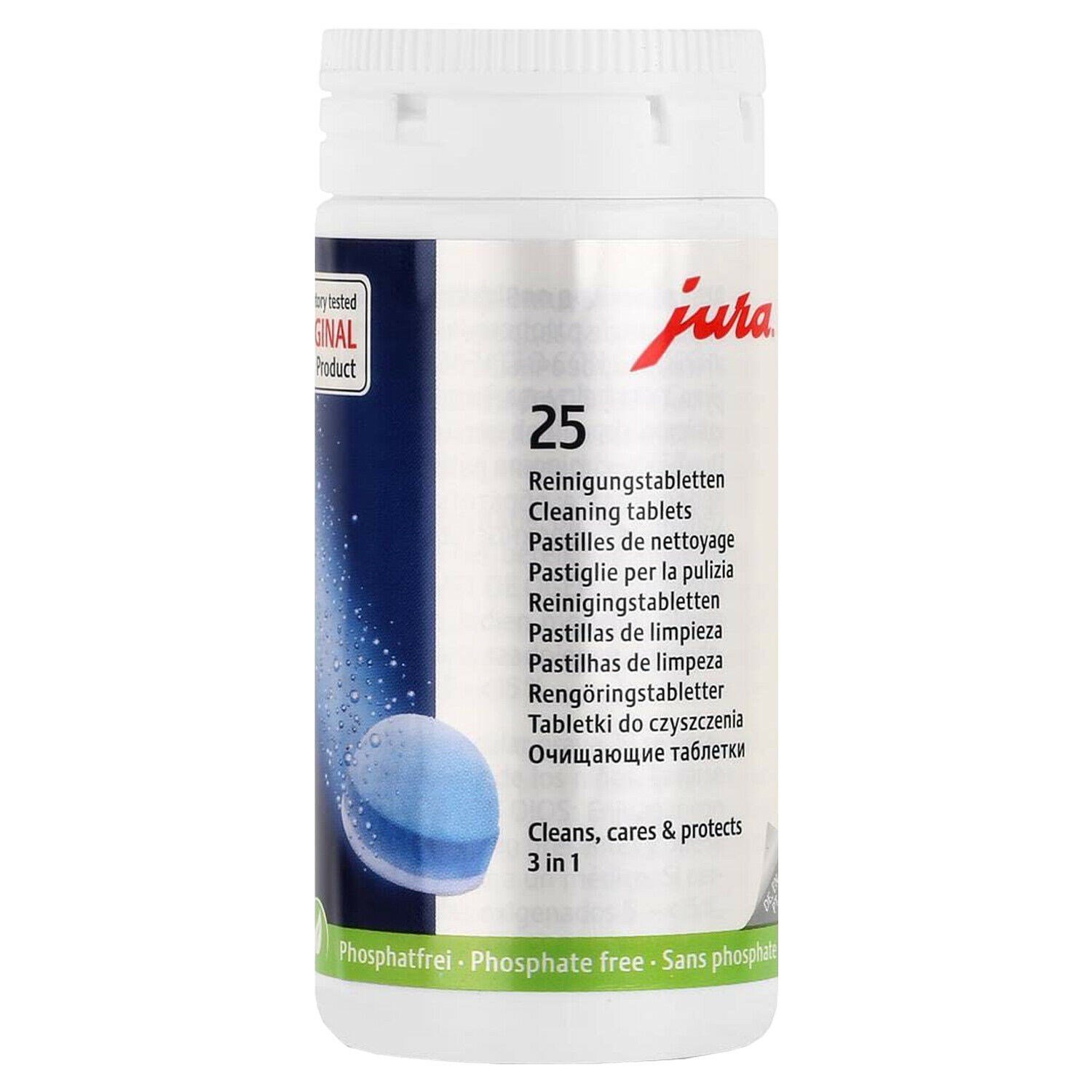 Jura 3 Fazlı Temizleme Tableti 25 AdetJura