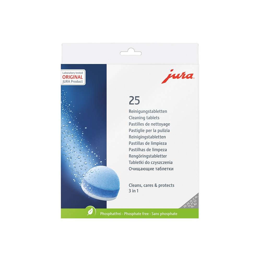 Jura 3 Fazlı Temizleme Tableti 25 AdetJura