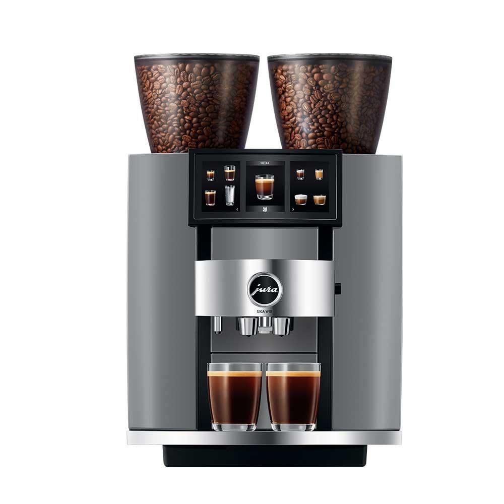 Jura GIGA W10 Profesyonel Kahve Makinesi Diamond Silver (EA)Jura