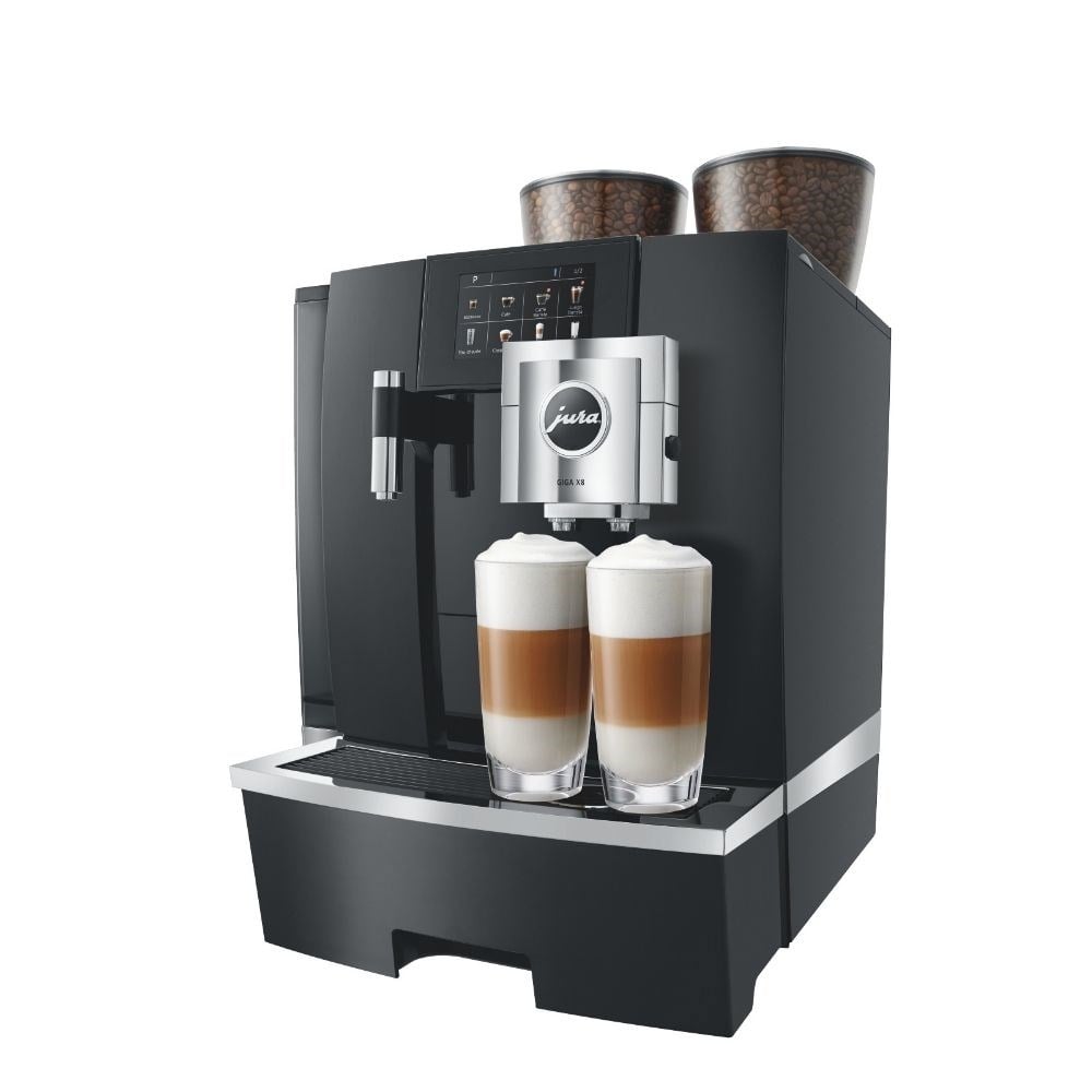 Jura GIGA X8 Profesyonel Kahve Makinesi Aluminum Black (EB)Jura