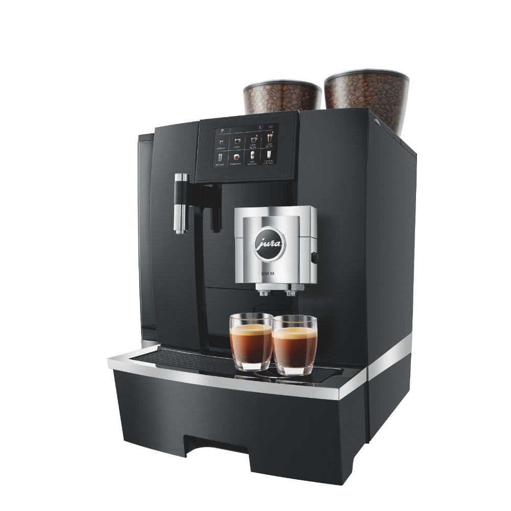 Jura GIGA X8 Profesyonel Kahve Makinesi Aluminum Black (EB)Jura