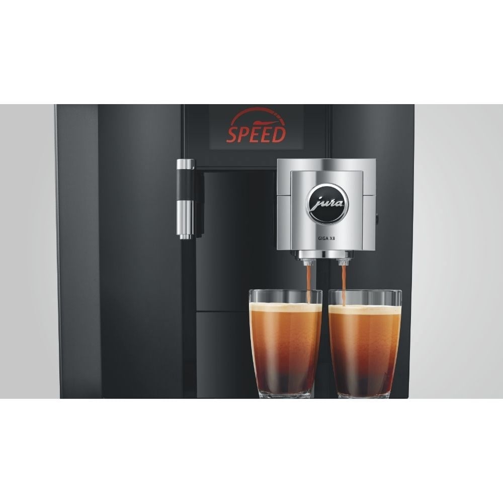 Jura GIGA X8 Profesyonel Kahve Makinesi Aluminum Black (EB)Jura