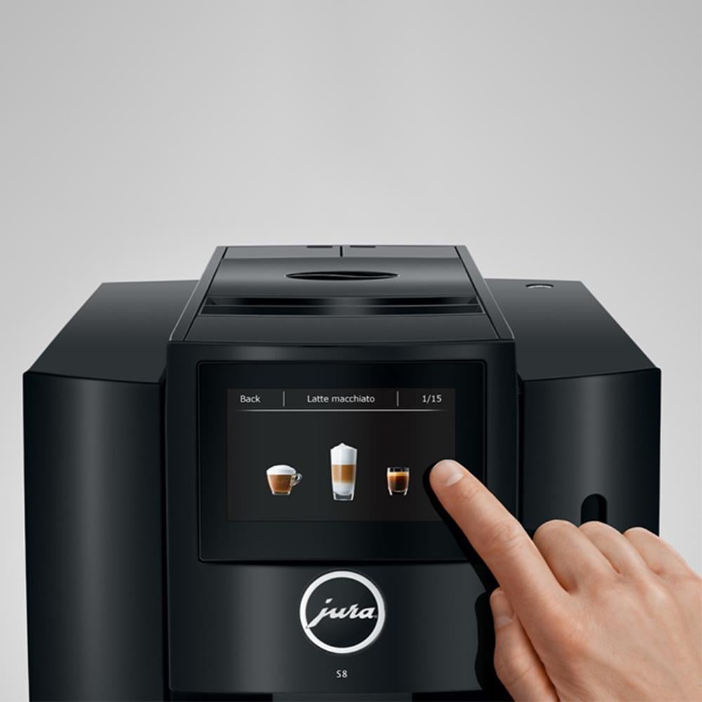 Jura S8 Tam Otomatik Kahve Makinesi Piano Black (EA)Jura