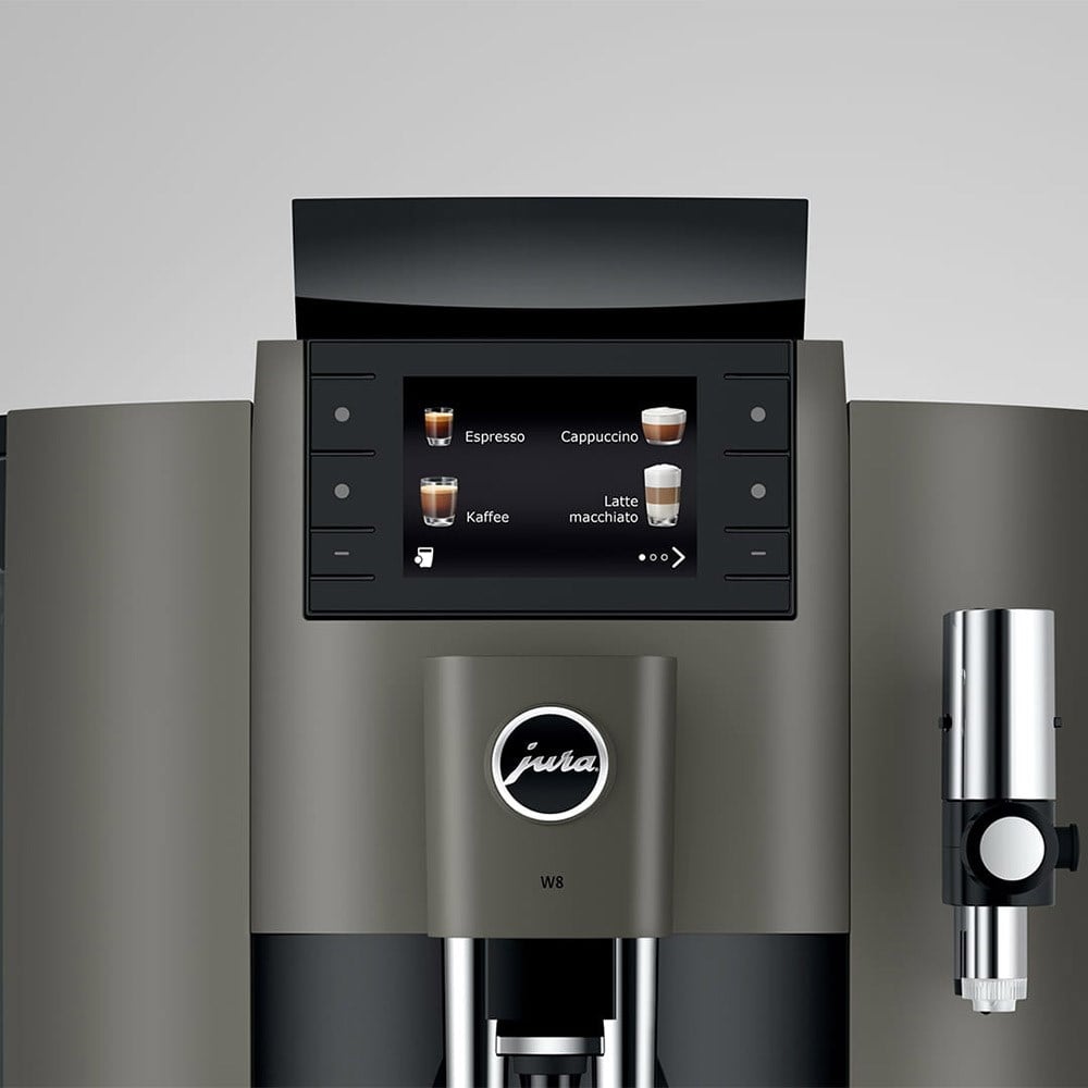 Jura W8 Profesyonel Kahve Makinesi Dark Inox (EA)Jura
