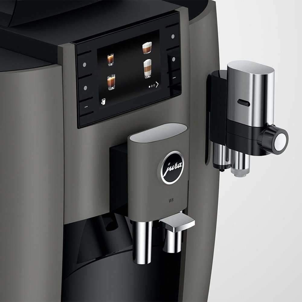 Jura W8 Profesyonel Kahve Makinesi Dark Inox (EA)Jura