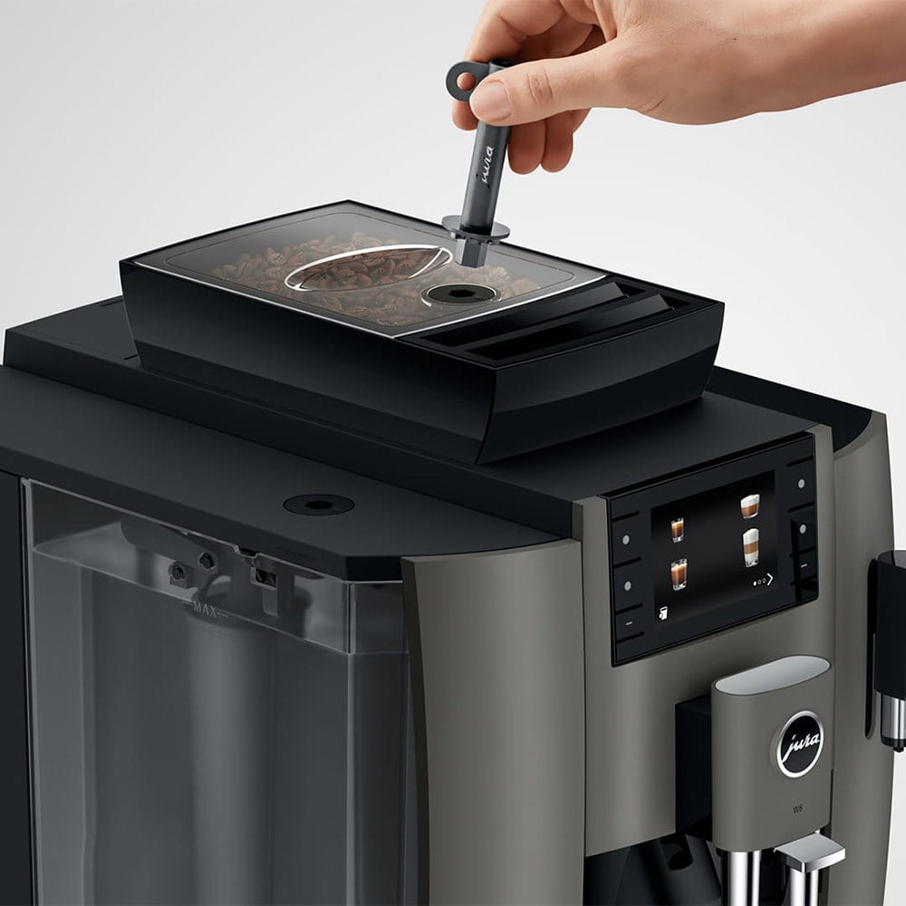 Jura W8 Profesyonel Kahve Makinesi Dark Inox (EA)Jura