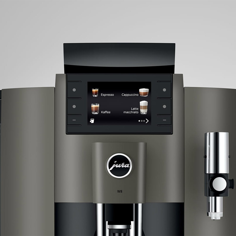 Jura W8 Profesyonel Kahve Makinesi Dark Inox (EA)Jura