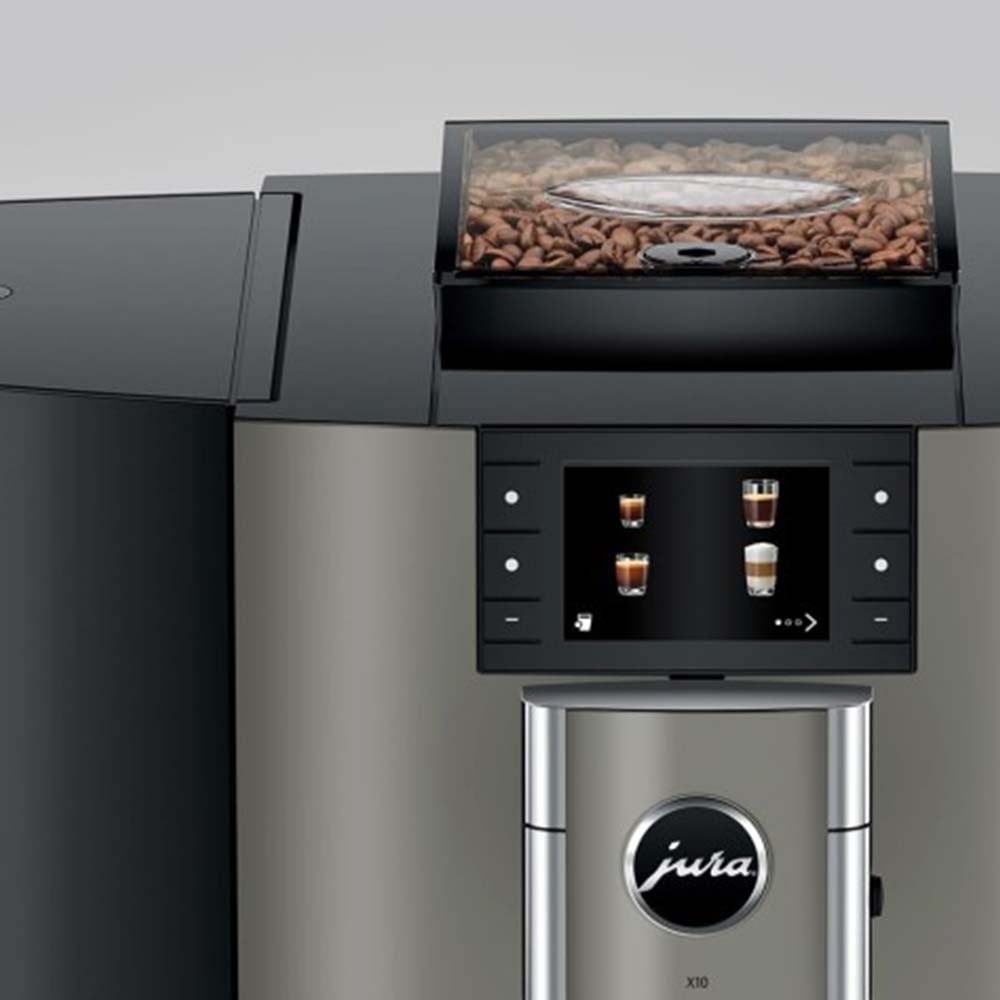 Jura X10 Profesyonel Kahve Makinesi Dark Inox (EB)Jura